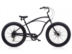 ELECTRA Cruiser Lux Fat Tire 7D Matte Black Men's