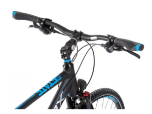 LEADER FOX STATE černá mat/modrá