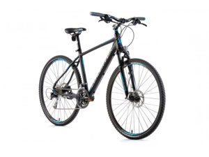 LEADER FOX STATE černá mat/modrá