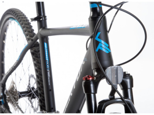 LEADER FOX STATE černá mat/modrá