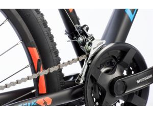 LEADER FOX FACTOR černá mat/oranžová