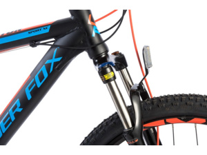 LEADER FOX FACTOR černá mat/oranžová