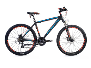 LEADER FOX FACTOR černá mat/oranžová