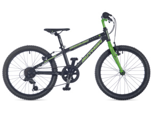 AUTHOR Cosmic 20 černá matná/zelená neon