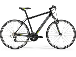 MERIDA Crossway 15-V Metallic Black (Green)