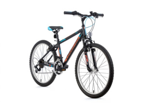 LEADER FOX BOBO Boys 24" černá mat/oranžová