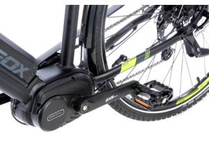 LEADER FOX DENVER černá mat/zelená