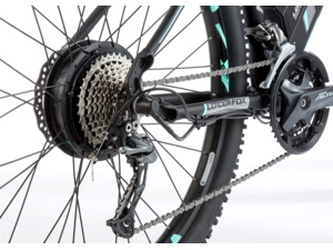 LEADER FOX SWAN 27.5 černá mat/světle zelená