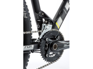 LEADER FOX TRAP 27.5 černá mat/žlutá