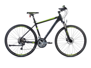 LEADER FOX STATE černá mat/zelená