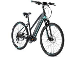 LEADER FOX BEND Lady černá mat/světle zelená