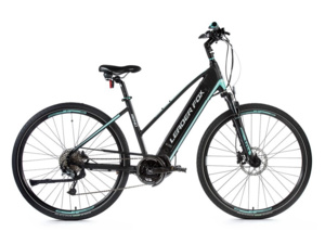 LEADER FOX BEND Lady černá mat/světle zelená