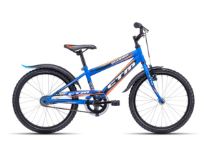 CTM SCOOBY 1.0 matná modrá/reflexní oranžová