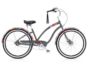 ELECTRA Wild Flowers 3i Dark Grey Metallic Ladies´ - Uni