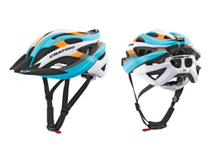 Helma CRATONI C-Tracer Blue/Orange/Silver Rubber - S/M (53-56cm)