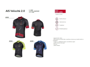 NALINI Dres AIS Velocita 2.0 Black/Blue - XXXL