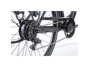 LEADER FOX PARK CITY černá mat/modrá