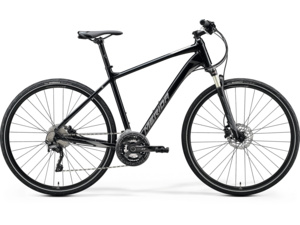 MERIDA Crossway XT-Edition Glossy Black (Matt Silver/Black)