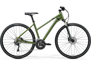 MERIDA Crossway XT-Edition LADY Matt Fog Green (Glossy Green/Black)