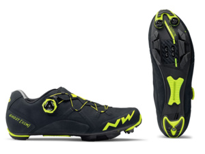 NORTHWAVE Tretry GHOST Xcm Black/Yellow Fluo