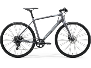 MERIDA Speeder LIMITED Matt Anthracite (Glossy Silver/Black)