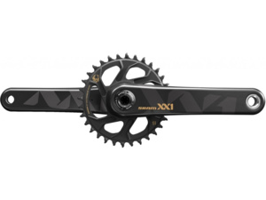 SRAM Kliky XX1 Eagle Boost BB30 zlaté - 175 mm