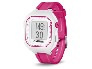 GARMIN Forerunner 25 White/Pink HR Optic - Uni