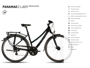 GHOST Panamao Trekking 2 Midseason Lady