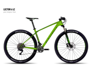 GHOST Lector 6 LC green/darkgreen/black - M