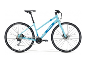 MERIDA Crossway Urban 500 Lady Silk Lite Blue (Blue/White)