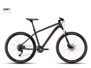 GHOST Kato 7 black/red/blue - S