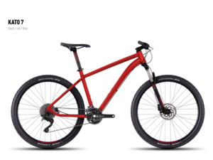 GHOST Kato 7 red/darkred/black - S