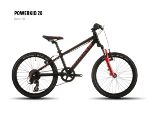 GHOST Powerkid 20 black/red