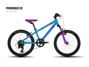 GHOST Powerkid 20 cyan/pink/black - Uni