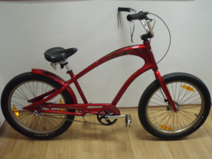 ELECTRA HellBilly 3i hot red mens TEST - Uni