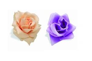 ELECTRA Ozdobná květinka Rose Purple