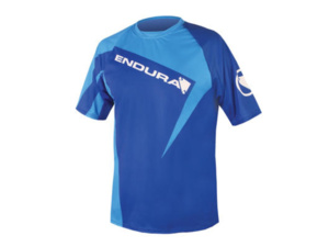 ENDURA SingleTrack triko Print II s potiskem Blue