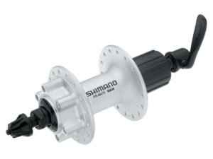 SHIMANO Zadní náboj FH-M475 6děr 32d stříbrný