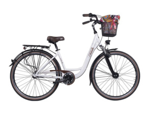 COSSACK Economic City 28" bílá perleť