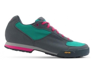 Dámské tretry GIRO Petra VR Turquoise/Bright Pink