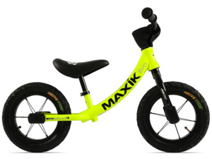 Odrážedlo MAXÍK EVO neon green/black