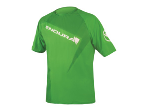 ENDURA SingleTrack triko Print II s potiskem green
