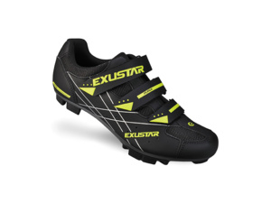 EXUSTAR Tretry MTB SM366 black/yellow