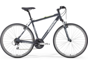 MERIDA CROSSWAY 40-V matt anthracite (green) - 4 cm - 17.5"