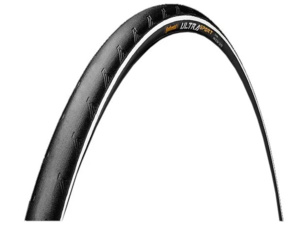 CONTINENTAL Ultra Sport kevlar černá/bílá 700x23C