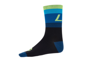 LAPIERRE Ponožky Road Men’s Petrole Lime 39/42