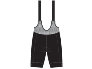 LAPIERRE Kraťasy Ultimate Black Bibshort - XL