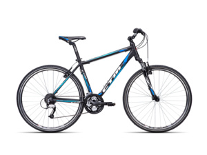 CTM TRANZ 1.0 matná černá/modrá