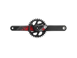 SRAM Kliky X01 Eagle Boost DUB červené