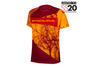 ENDURA Dětský dres MT500JR T s krátkým rukávem Tangerine